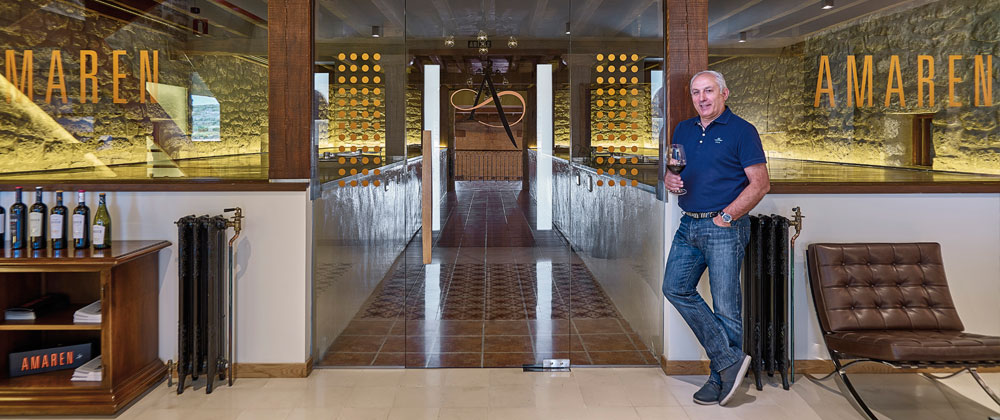 Luis Cañas en Bodegas Amaren